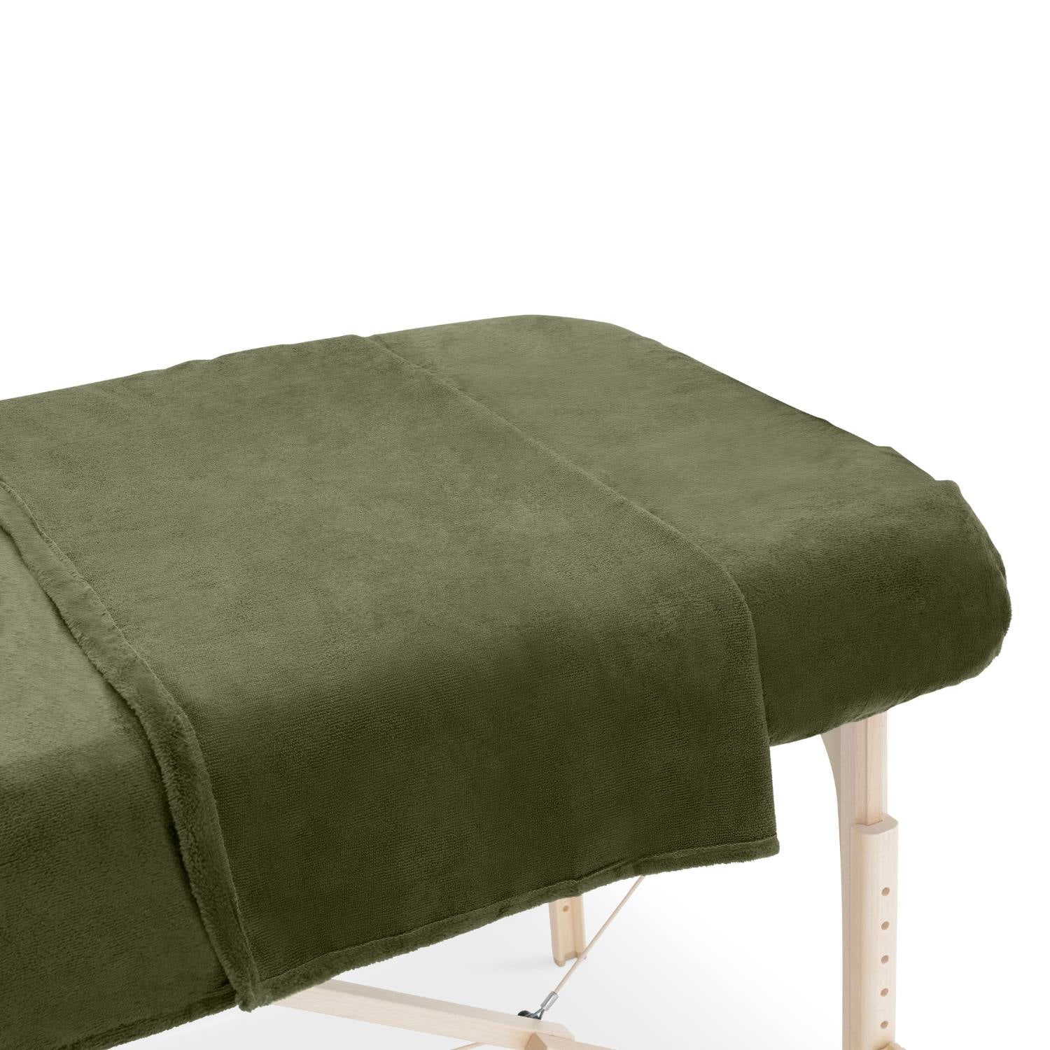 ZenGrowth Serenza microfiber massage towel 100 x 220cm dark olive green