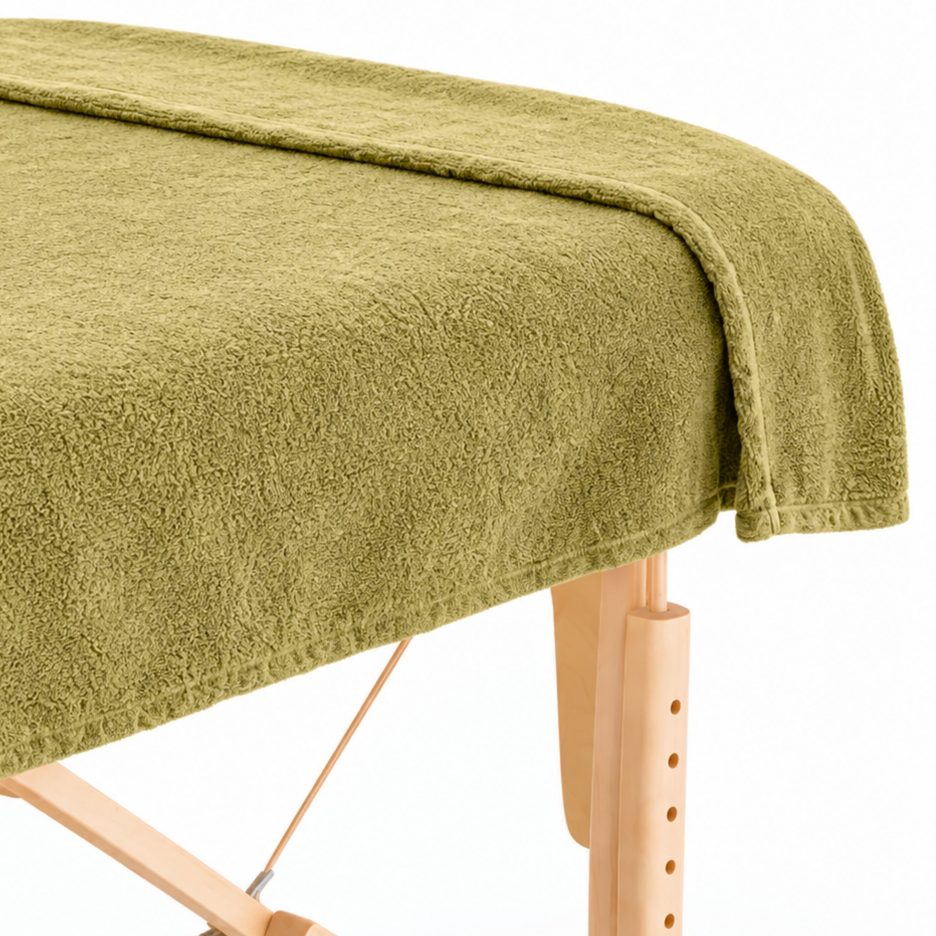 ZenGrowth Serenza microfiber massage towel 100 x 220cm light olive green