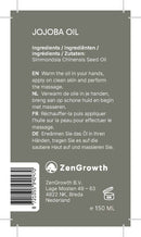ZenGrowth 100% Cold-Pressed Jojoba Oil 150ml