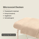 ZenGrowth Serenza microfiber massage towel 100 x 220cm sand beige