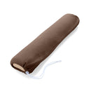 Terrycloth Knee Roll Cover Chocolate Brown