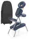 ZENGROWTH Massage Chair Valo Foldable Navy Blue