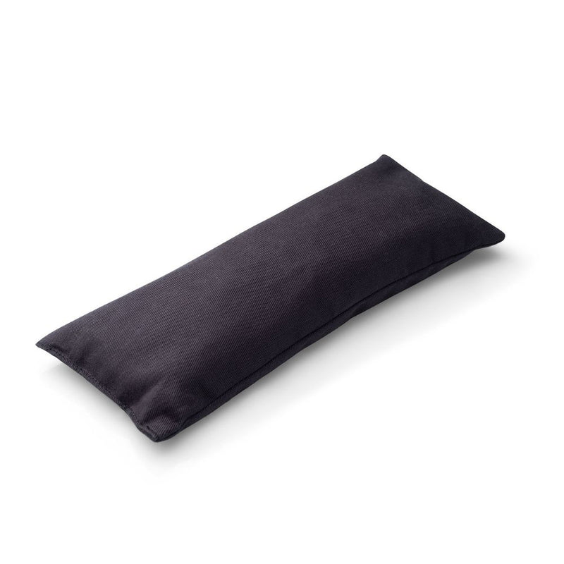 Kersenpitten oogmasker 20x8cm grijs met lavendelgeur