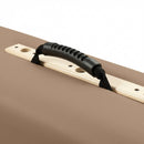 ZENGROWTH Massagetafel Belverde 3.0 Mocca 71cm met armsteunen