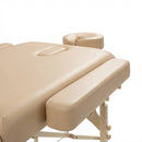 ZENGROWTH Massagetafel Belverde 3.0 Beige 71cm met armsteunen