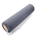 Terry Cloth Knee Roll Cover Gray