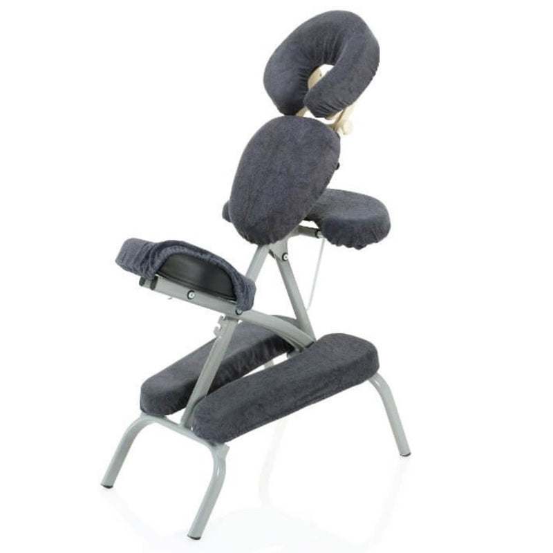 ZenGrowth Terry Cloth Cover Set Massage Chair Grey