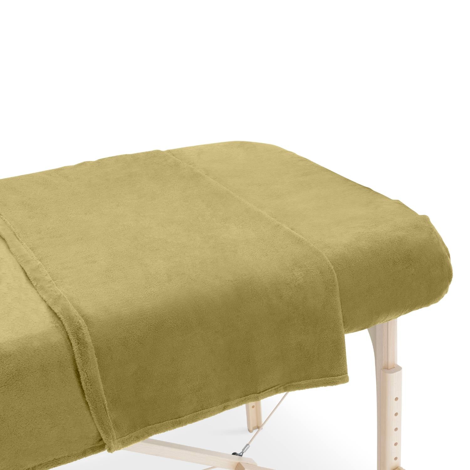ZenGrowth Serenza microfiber massage towel 100 x 220cm light olive green