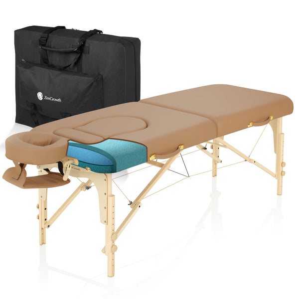 Second Chance ZenGrowth Pregnancy Massage Table Ipanema Mocca 71cm