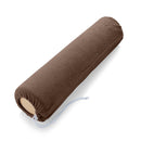 Terrycloth Knee Roll Cover Chocolate Brown