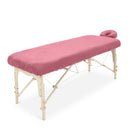 ZenGrowth Serenza microvezel hoeslaken met hoofdsteunhoesje blush roze