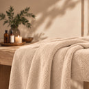 ZenGrowth Serenza microfiber massage towel 100 x 220cm sand beige