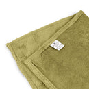 2x ZenGrowth Serenza microvezel massage handdoek 45 x 90cm Olijfgroen Licht
