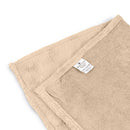 2x ZenGrowth Serenza microvezel massage handdoek 45 x 90cm Zandbeige