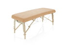 Second chance set of 3 Terry cloth fitted sheet massage table light brown without recess