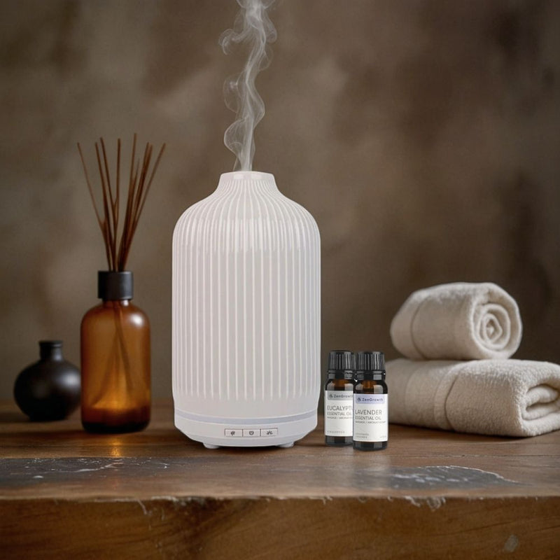 Relax Set - Josephine Diffuser + 2x 10ml Essential Oil