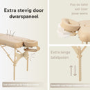 ZENGROWTH Massage Table Gavia Beige 76cm