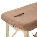 Terry Cloth Fitted Sheet for Massage Table Navy Blue with Face Hole ZENGROWTH