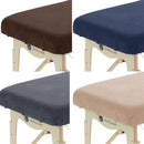 Terry Cloth Fitted Sheet for Massage Table, Gray without Face Hole