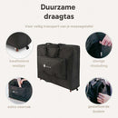 ZENGROWTH Foldable Massage Table Nimman Black 71cm