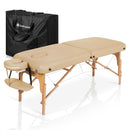 Second chance ZENGROWTH Massage table Gavia Beige 70cm