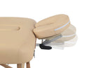 Second chance ZENGROWTH Massage table Gavia Beige 70cm