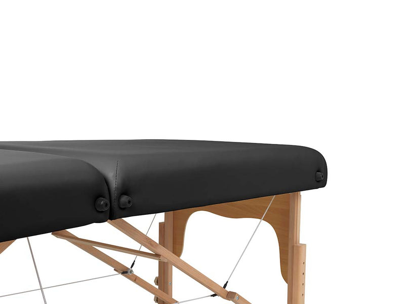 Second chance ZENGROWTH Massage table Gavia Black 70cm