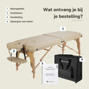 ZENGROWTH Massage Table Gavia Beige 71cm