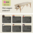 ZENGROWTH Massage Table Gavia Beige 71cm