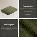 ZenGrowth Serenza microfiber massage towel 100 x 220cm dark olive green