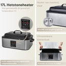 Hotstoneheater 17 Liter met Display