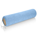 Terrycloth Knee Roll Cover Light Blue