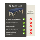 Terry Cloth Fitted Sheet for Massage Table Navy Blue with Face Hole ZENGROWTH