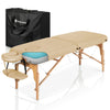 Second chance ZENGROWTH Massage table Gavia Beige 70cm