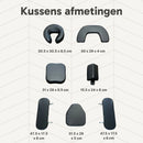 ZENGROWTH Massage Chair Legian Foldable Blue