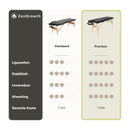 ZENGROWTH Folding Massage Table Nimman Beige 71cm