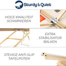 Second Chance ZENGROWTH Folding Massage Table Nimman Mocca 71cm