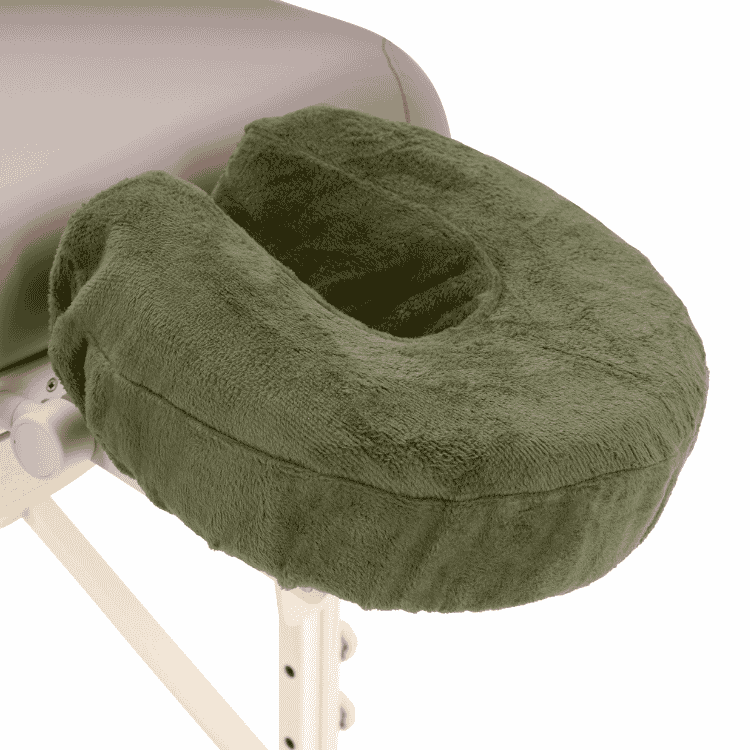 ZenGrowth Serenza microfiber headrest cover dark olive green (2x)