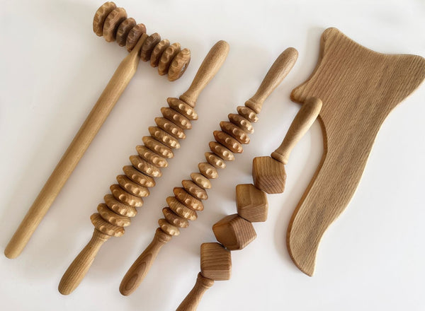 Set van 5 Maderotools voor Maderotherapie
