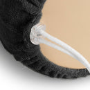 Terry Cloth Knee Roll Cover Black
