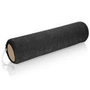 Terry Cloth Knee Roll Cover Black