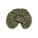 ZenGrowth Serenza microfiber headrest cover dark olive green (2x)