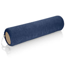 Terrycloth Knee Roll Cover Navy Blue