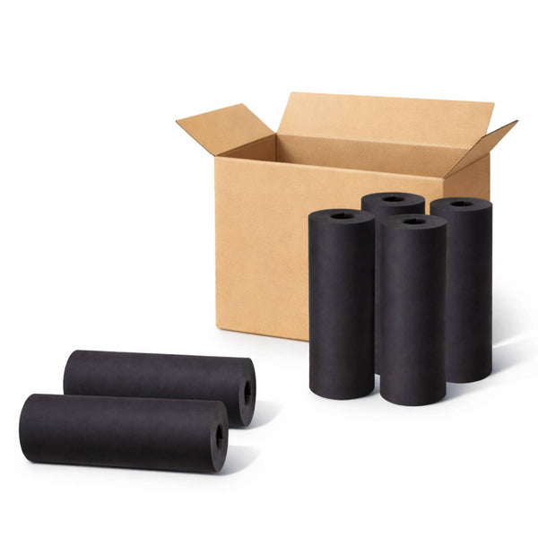 Box of 8x ZenGrowth examination table paper rolls, 0.6 x 100 meters