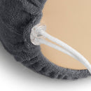 Terry Cloth Knee Roll Cover Gray