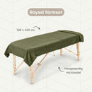 ZenGrowth Serenza microfiber massage towel 100 x 220cm dark olive green