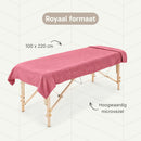 ZenGrowth Serenza microfiber massage towel 100 x 220cm blush pink