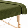 ZenGrowth Serenza microfiber massage towel 100 x 220cm dark olive green
