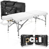 Second Chance ZENGROWTH Folding Massage Table Artarmon White 63.5cm