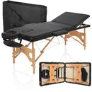 Second Chance ZENGROWTH Massage Table Economy Black